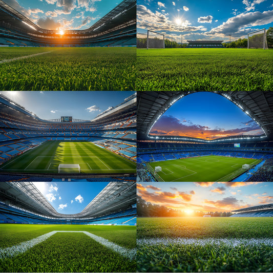 Soccer Stadium Photography Backdrop, Sports Game Background, Digital Download for Photographers, High Resolution Photo, Action Scene Composite