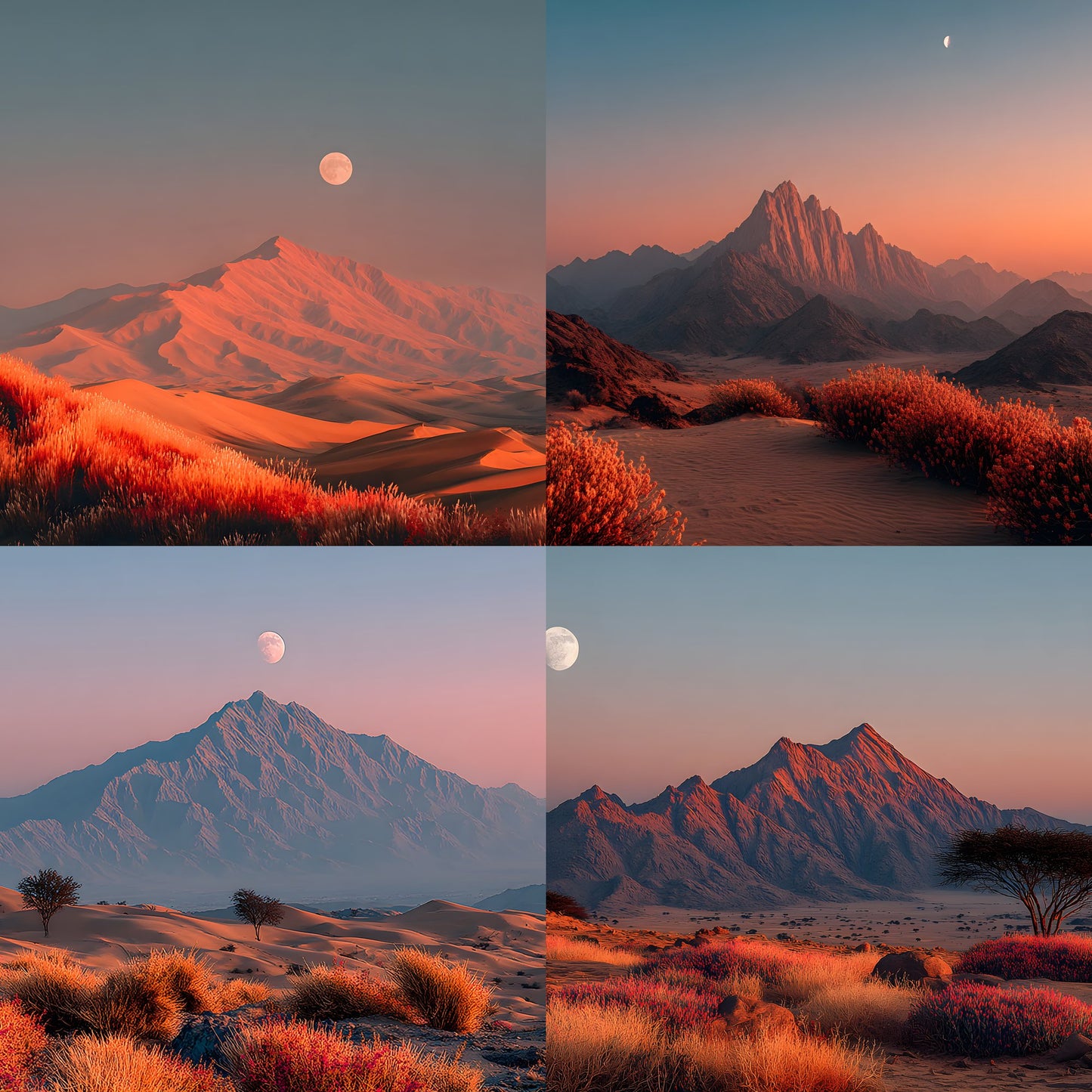 Tranquil Desert Sunset Digital Backdrop, Photography Background for Portraits, Photo Prop, Scenic Desert Scene, Printable Photography Overlay