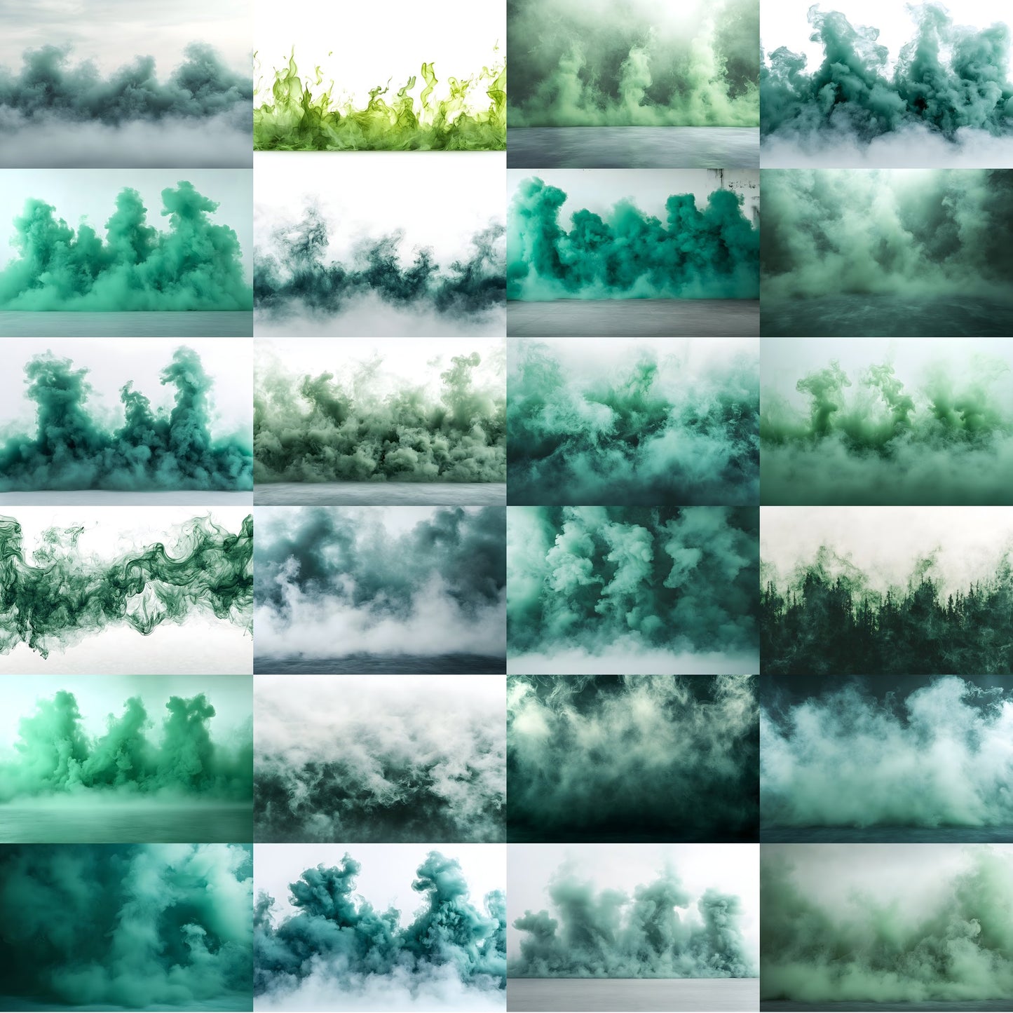 Green Smoke Sports Photography Backdrop, Digital Background for Athlete Portraits, Action Scene Photo Overlay, Sports Team Photo