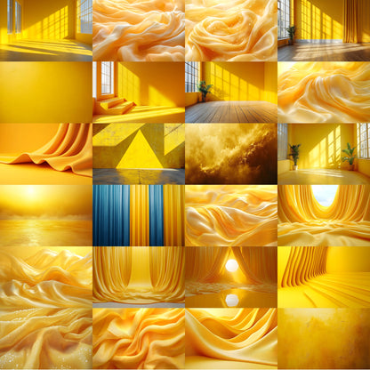 Yellow Photography Backdrop, Studio Material Backgrounds, Digital Download for Portrait Photography,Texture Photo Booth Prop
