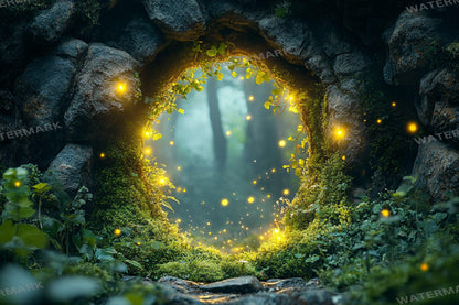 Fairy Forest Backdrops - Enchanted Woodland Scenes, Magical Doorways and Fairy Lights - Photography Master Composites - Fairy Backgrounds