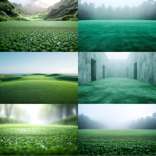 Sports Field Digital Backdrop, Minimalist Terrain Photography Background, for Athlete Portraits, Team Photo Day, Action Shot Composite