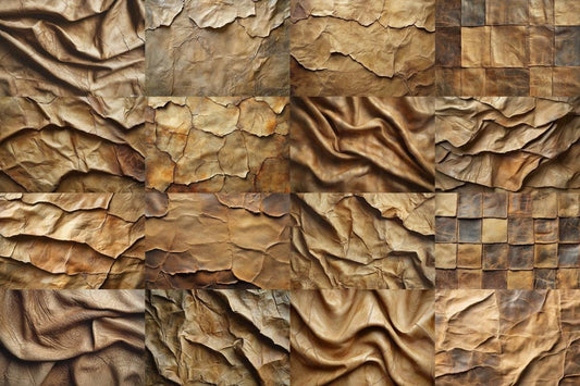 Beige Weathered Leather Digital Photography Backdrops PNGs - 00x00px Warm Aesthetic for Commercial Use