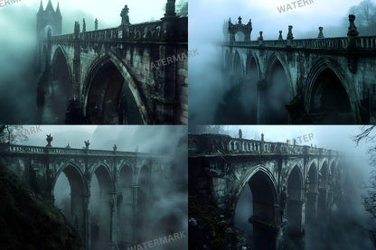 Gothic Bridges Backdrops - Stunning 3High-Resolution PNG Images 00x00px for Commercial Creative Projects