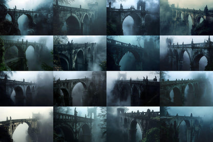 Gothic Bridges Backdrops - Stunning 3High-Resolution PNG Images 00x00px for Commercial Creative Projects