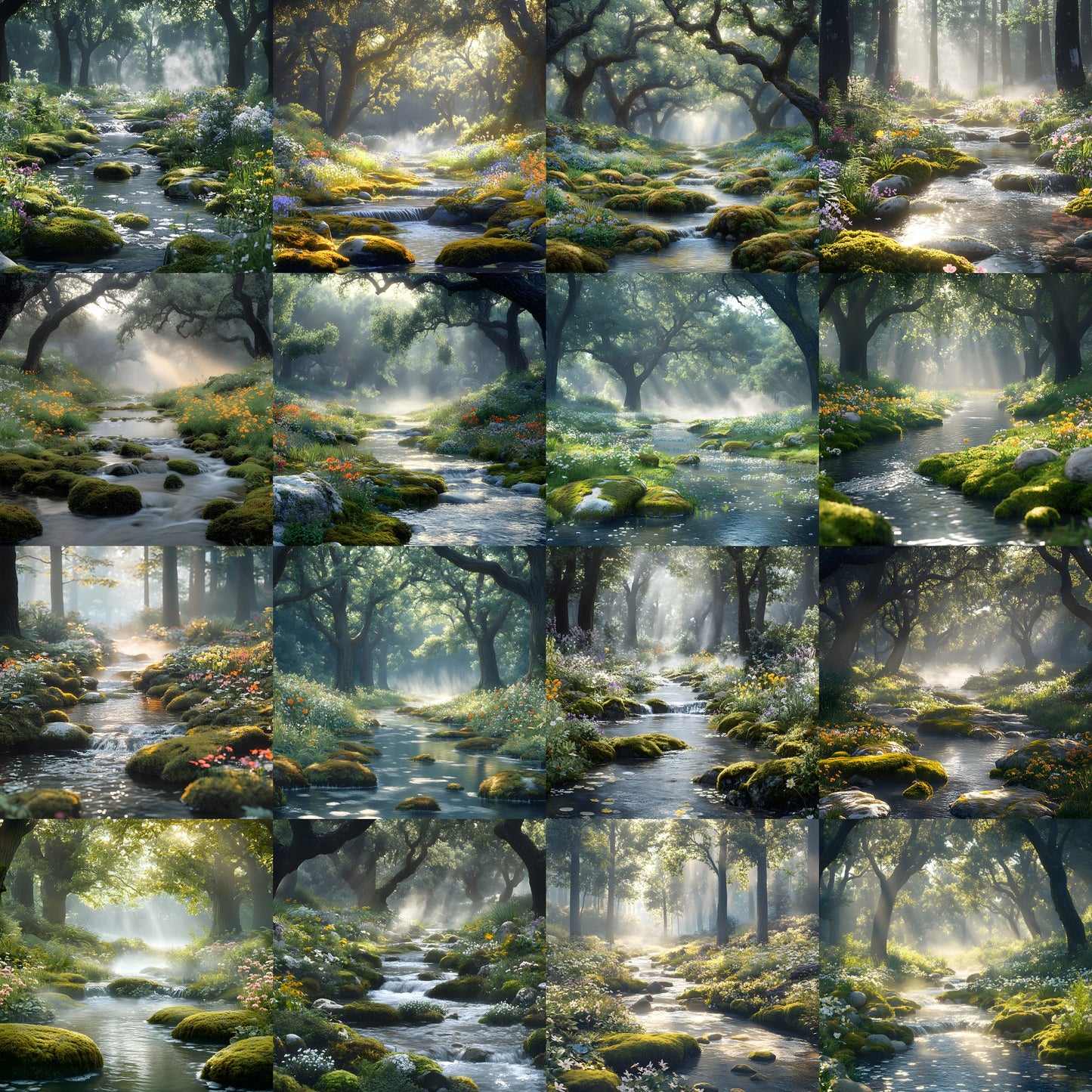 Woodland Botanical Digital Backdrop Set, Photography Backgrounds, Enchanted Forest Photo Overlays, Nature Inspired Scene, Dreamy Photo Design