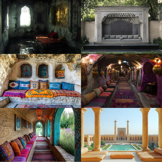 Persian Palace Digital Backdrop, Interior Photography Background, Luxury Photo Backdrop, Middle Eastern Scene, Royalty Backdrop, Ratio
