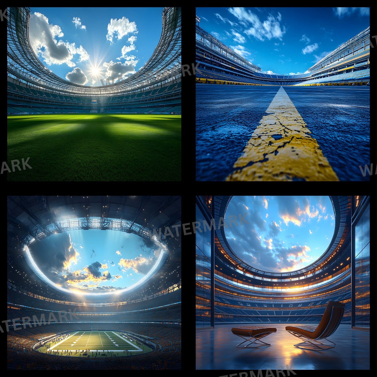 Sports Stadium Digital Backdrop, Empty Arena Background for Photography, Photo Overlay, Sports Team Fan Photo, Action Shot Composite