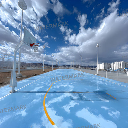 Basketball Court Digital Backdrop, Outdoor Sports Photography Background, Urban Athlete Photo Booth Prop, Sports Team Photo Overlay