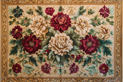Baroque floral tapestry digital backdrops, ornate PNG overlays, vintage fabric photo backgrounds, classical photography composite scenes