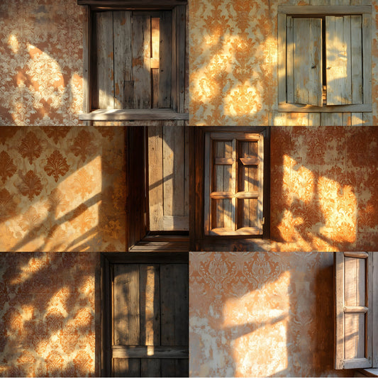 Rustic Golden Light Digital Backdrop, Warm Photography Backgrounds, Photo Wallpaper, Portrait Photography, Dreamy Photo Overlays