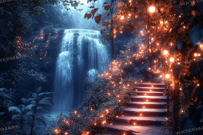 High-Resolution Sparkling Fairytale Forest Backdrops for Digital Art Photography - 00x00px PNGs - Perfect for Artists  Designers