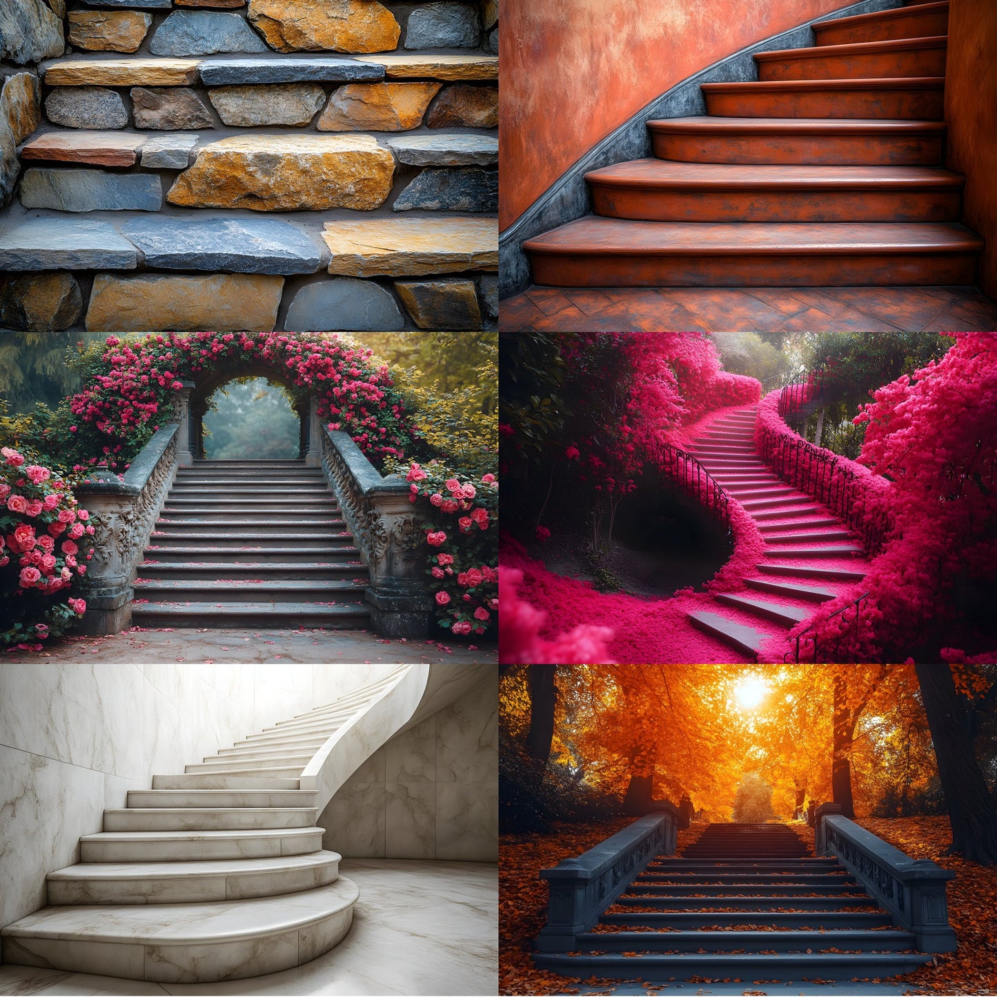 Staircase Digital Backdrop, Elegant Stairway Background, Photography Prop, Fantasy Stairway, Photo Overlay