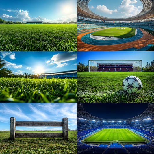 Soccer Stadium Photography Backdrop, Sports Arena Digital Background for Team Portraits, Photo Booth Prop, High School Athlete Pictures