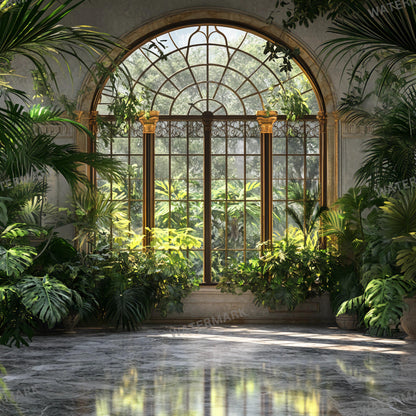 Victorian Conservatory Backdrops | Vintage Greenhouse Backgrounds | Digital Download
