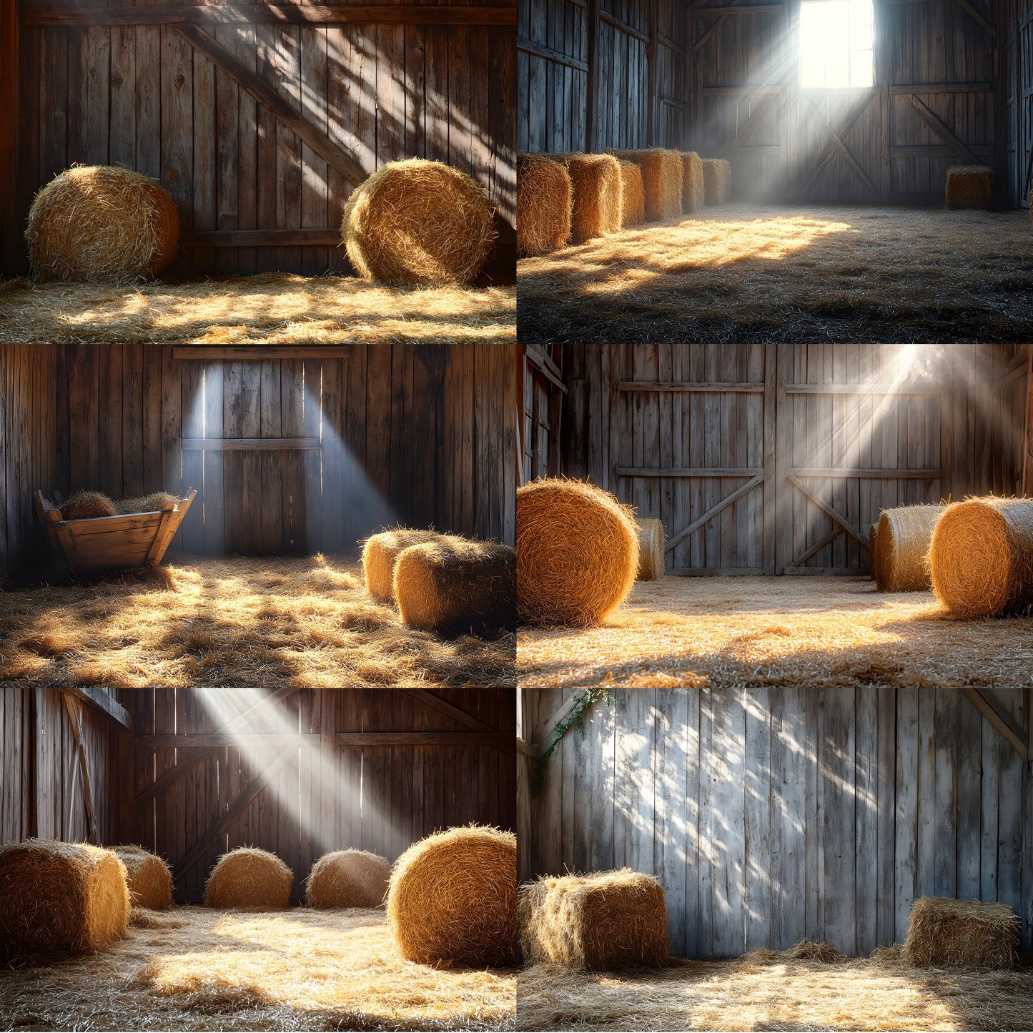 Rustic Barnyard Photography Backdrop, Vintage Farm Scene Background, Digital Download for Portrait Photoshoot, Photo Booth Prop