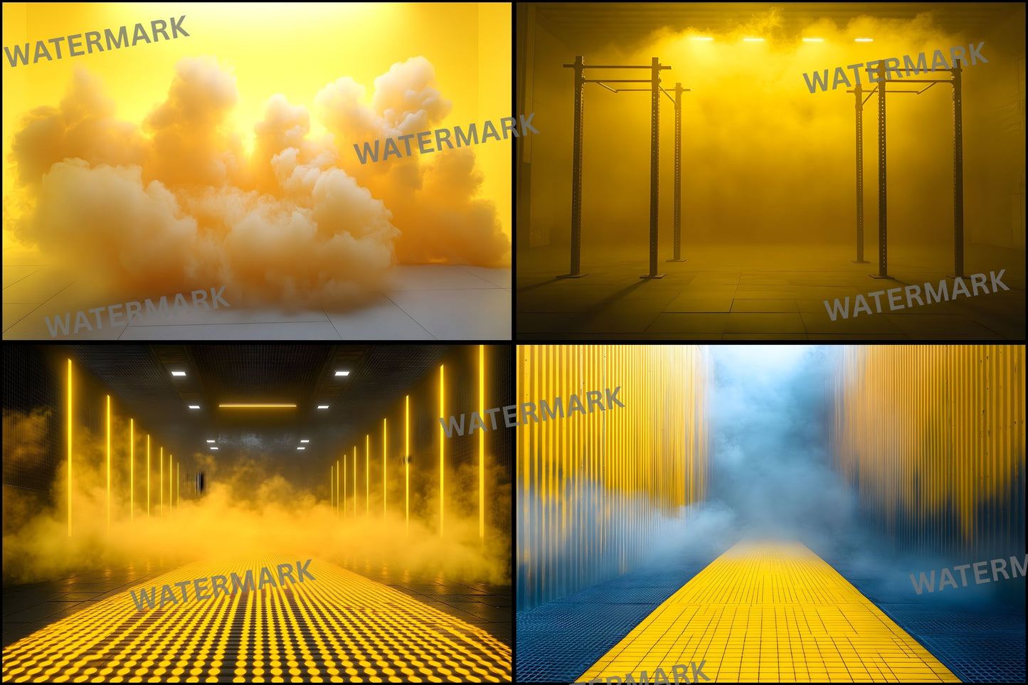 Yellow Sports Digital Backdrop, Action Photography Background, Vibrant Athlete Photo Overlay, Dynamic Sports Scene, High-Res Digital Download