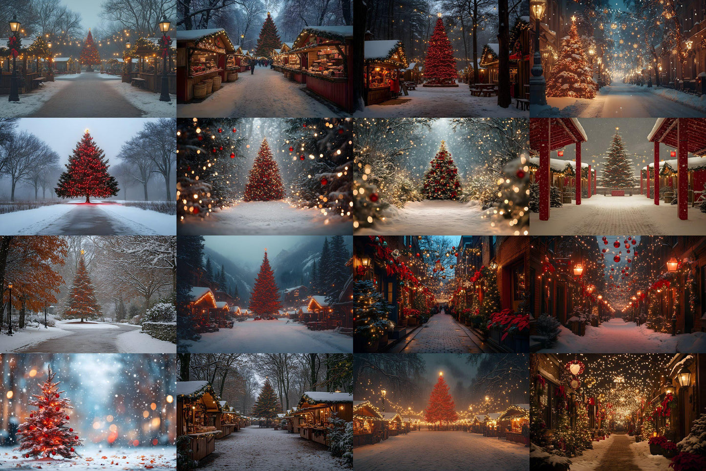 Christmas Photography Backdrops, Horizontal 00x00px Digital Backdrops, 3:2 Ratio, Photoshop Overlays, Festive Christmas Background