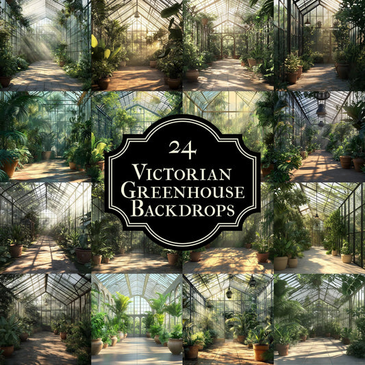 Victorian Greenhouse Backdrops Digital Overlay Maternity Studio Backdrop, Photoshop, Newborn Photography Digital Art Master Backdrops