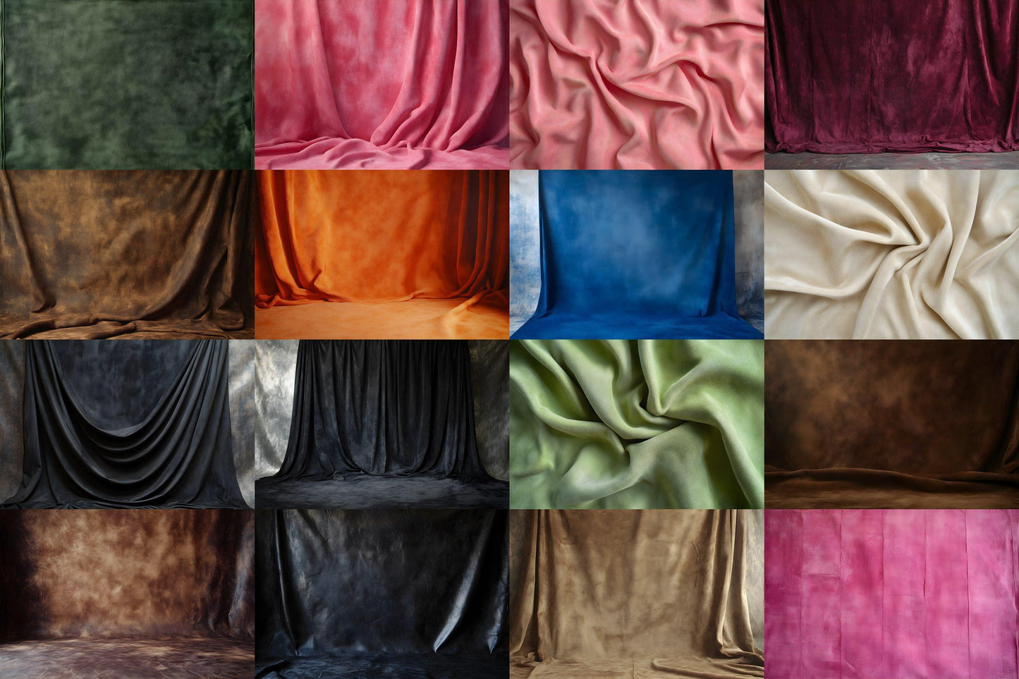 Texture Photography Backdrops, Fabric Backgrounds, Digital Textures for Photoshop, Studio Backdrops, and Draped Overlay PNGs