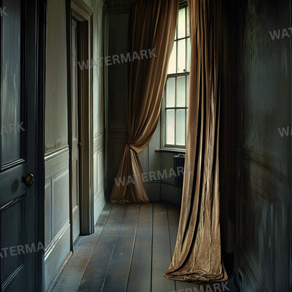 Wuthering Heights Hallway Digital Backdrop, Gothic Background, Square Photography Prop, Moody Portrait, Fairytale Scene, Instant Download
