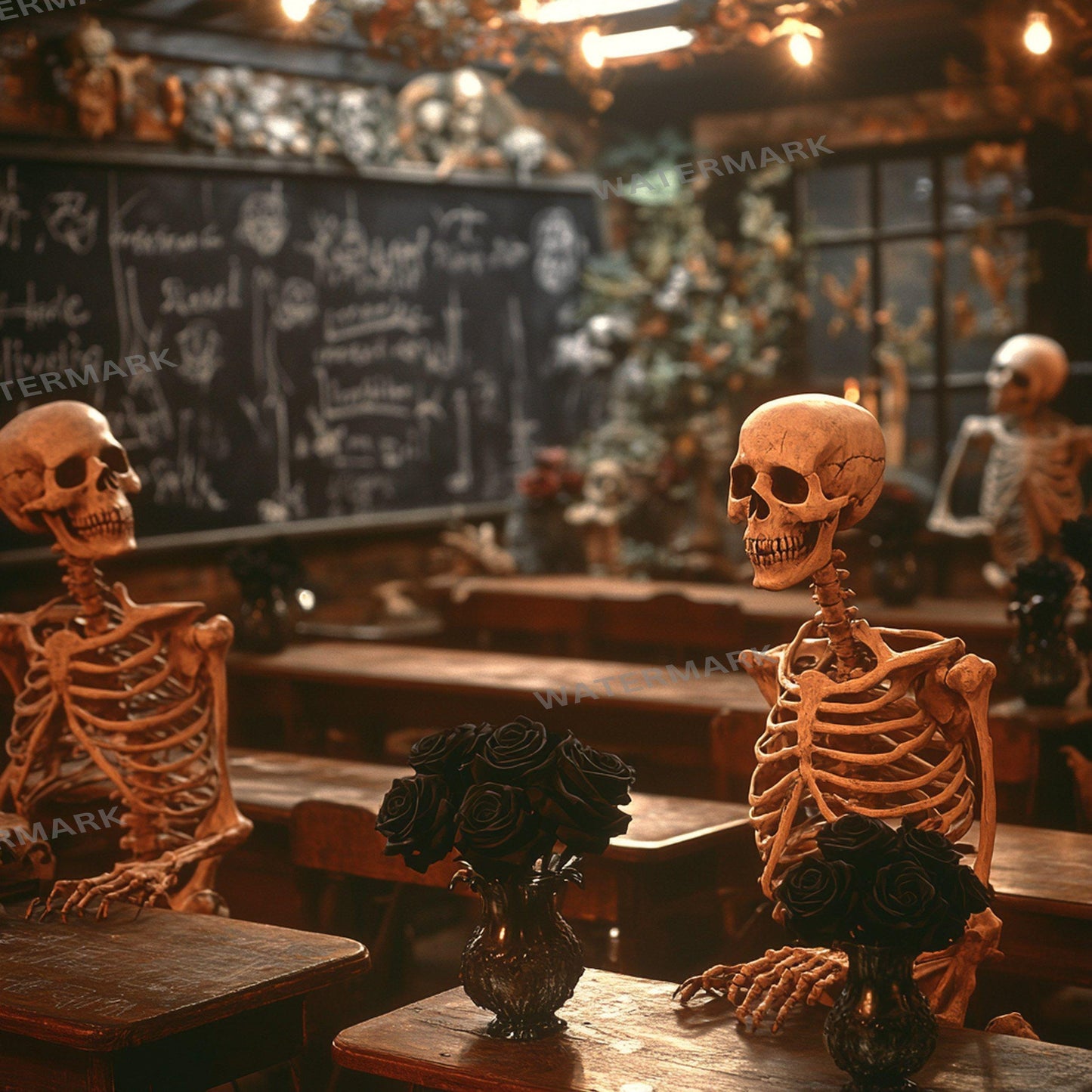 Wizarding School Digital Backdrops - 1High-Res PNGs for Photography 96x96px Commercial Use