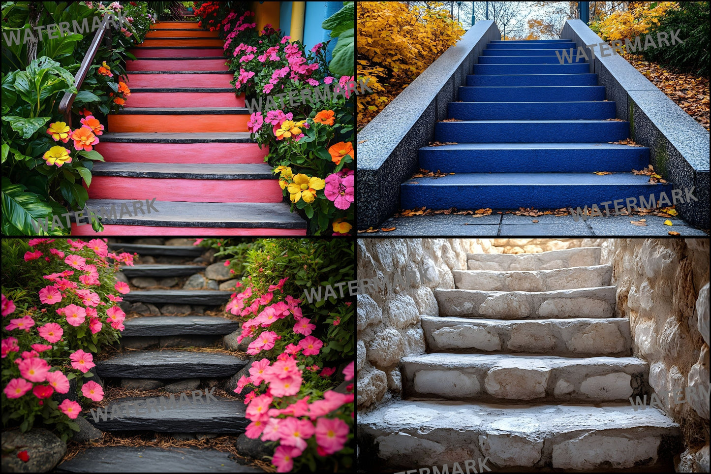Stairs Photography Backdrop Digital Download, Elegant Staircase Background for Portrait Photoshoot, Photo Prop, Scenic Digital Background