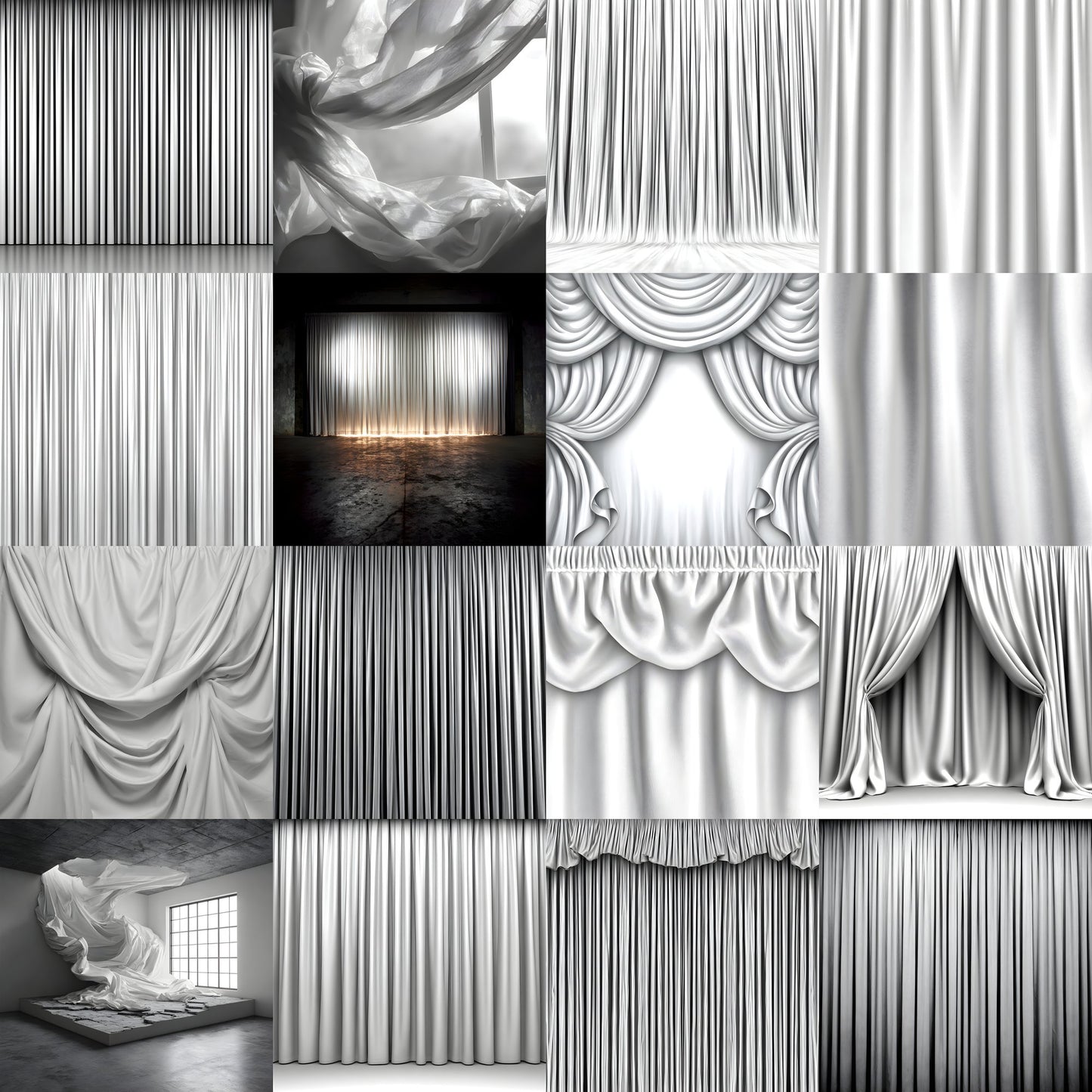 White Curtain Photography Backdrop, Sheer Fabric Background, Elegant Photo Booth Prop, Wedding Portrait Digital Download, Studio Newborn Photoshoot