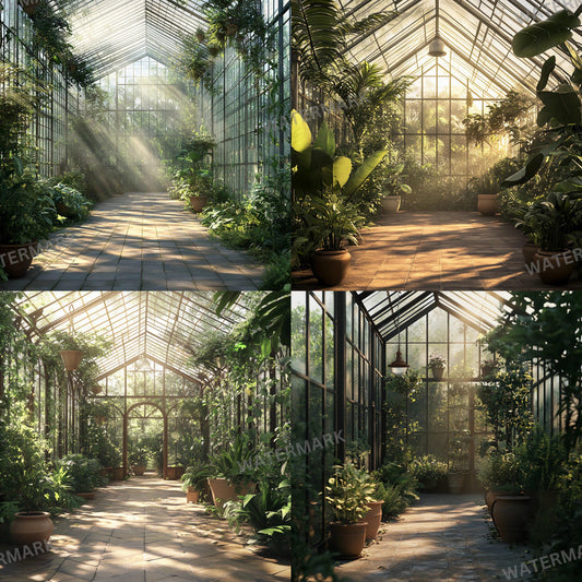 Victorian Greenhouse Backdrops Digital Overlay Maternity Studio Backdrop, Photoshop, Newborn Photography Digital Art Master Backdrops