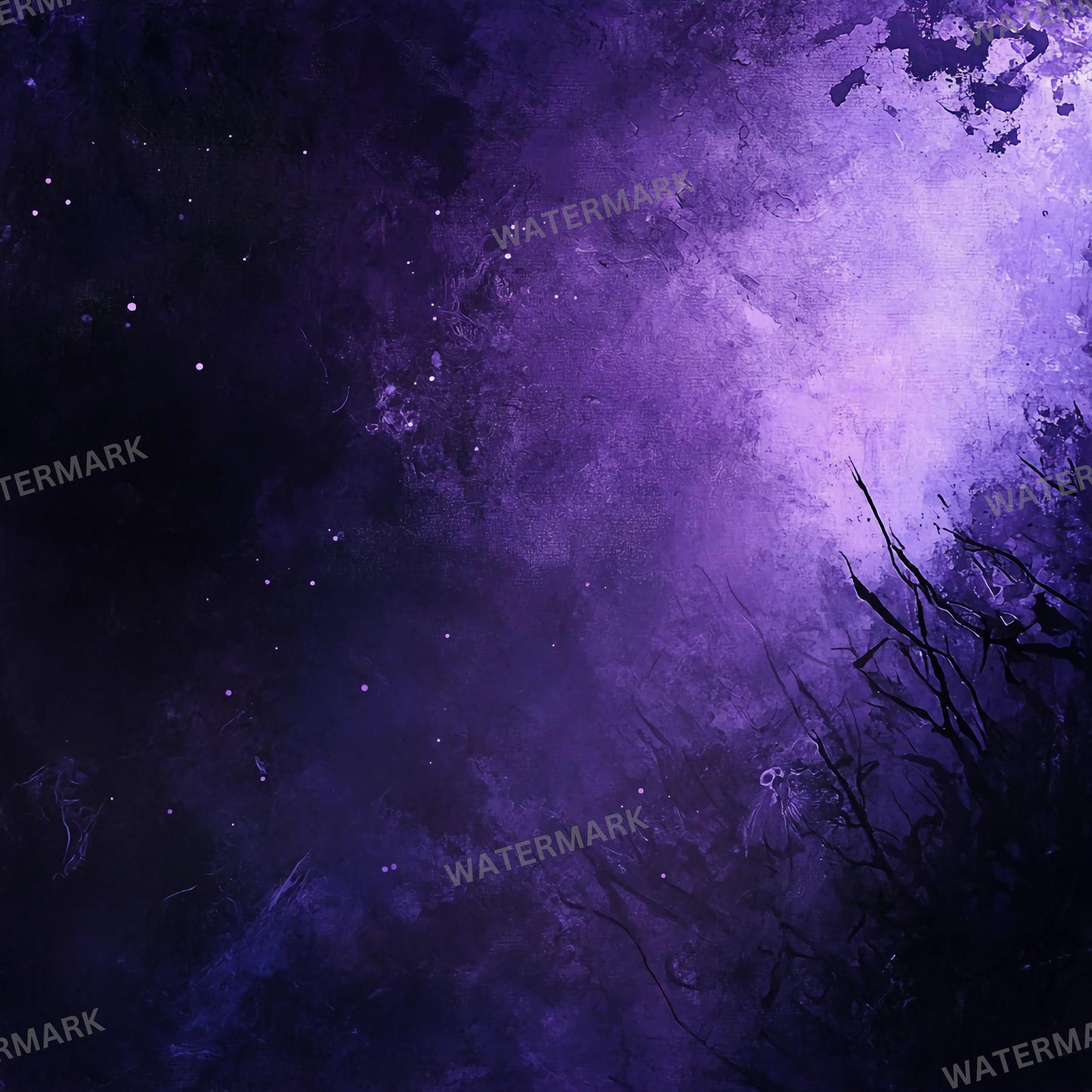 Celestial Flower Backdrops - Master Overlays for Photoshop Composites & Mystical Digital Art, Digital Download, Floral Background