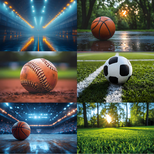 Sports Photography Backdrop Bundle, Action Photo Backgrounds, Digital Download for Athlete Portraits, Team Sports, Ratio