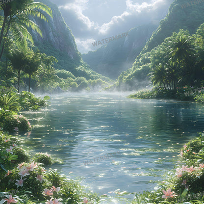 Fairy Lagoon Digital Photography Backdrops - 12 High-Resolution 96x96px Composites for Portraits Studio Use  Photoshop Overlays