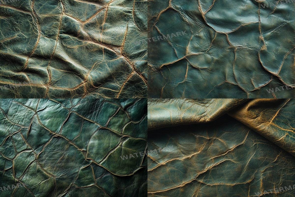 Green Weathered Leather Digital Photography Backdrops for Artists  Designers - Warm Inviting Aesthetic - 00x00px PNGs