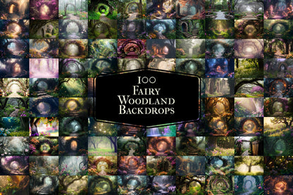 Fairy Woodland Backdrops ��������� Enchanted Paths and Arches - Wedding Backdrops, Maternity Backdrops, Fairytale Backgrounds