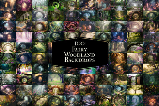 Fairy Woodland Backdrops ��������� Enchanted Paths and Arches - Wedding Backdrops, Maternity Backdrops, Fairytale Backgrounds