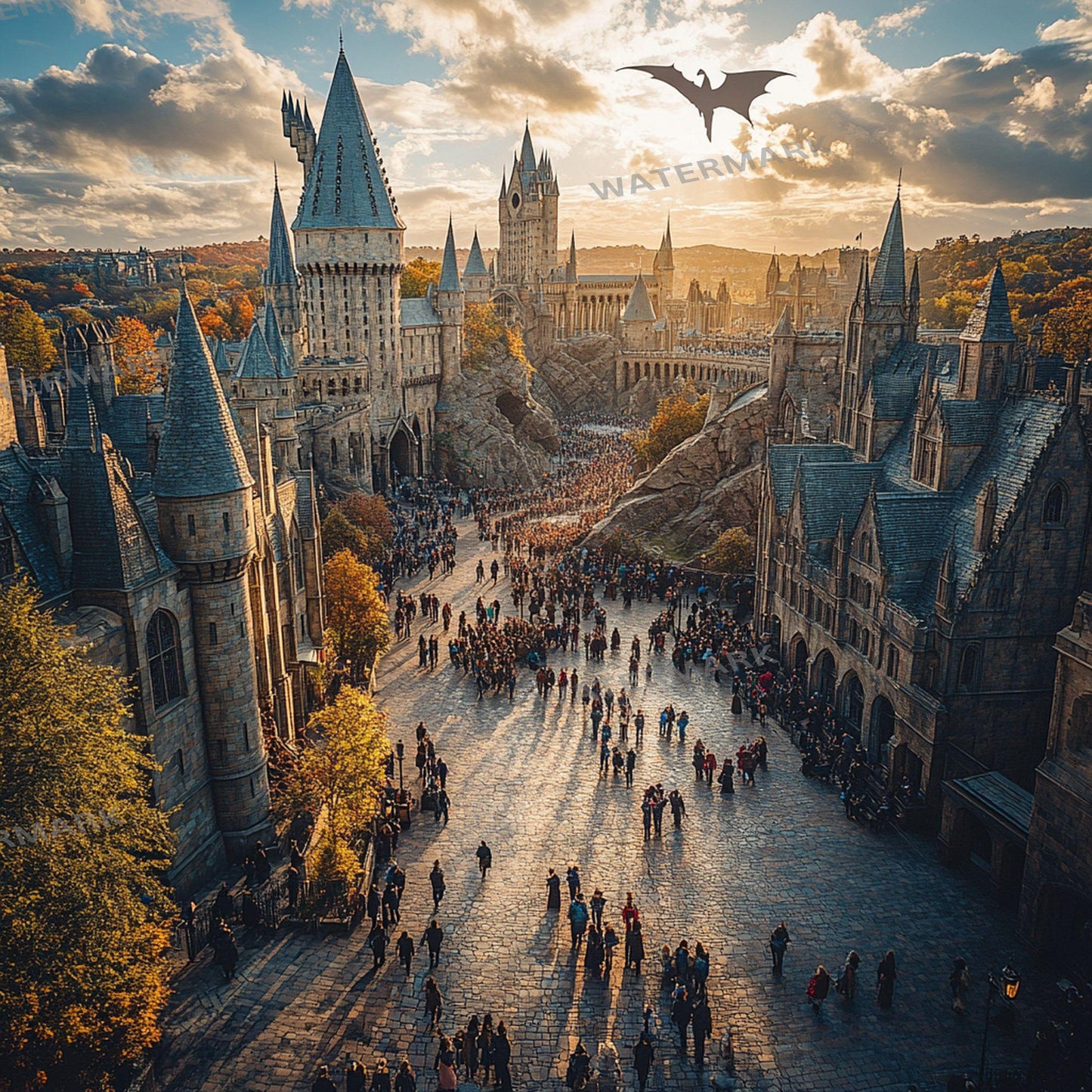 Triwizard Tournament Grounds Backgrounds ��������� Magical Arena-Inspired Backdrops, Fantasy - Themed Photoshop & Photography - School of Wizarding