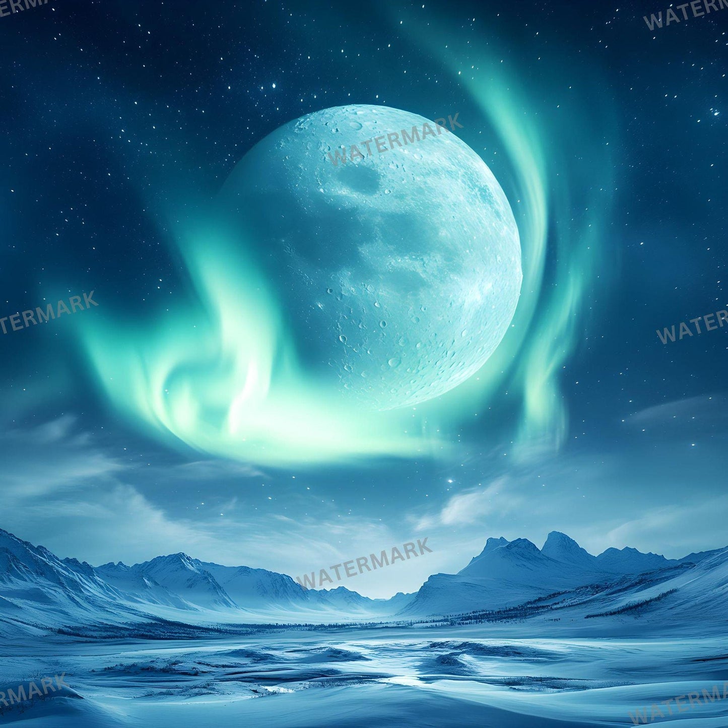 x96px Stunning Aurora Borealis Digital Backdrops for Portrait Photography  Master Photoshop Overlays