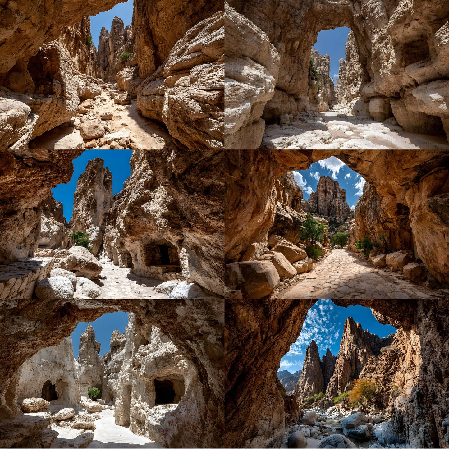 Sun-Bleached Desert Canyon Rocks Digital Backdrop, Photography Background, Scenic Photo Prop, Western Theme, Nature Photography