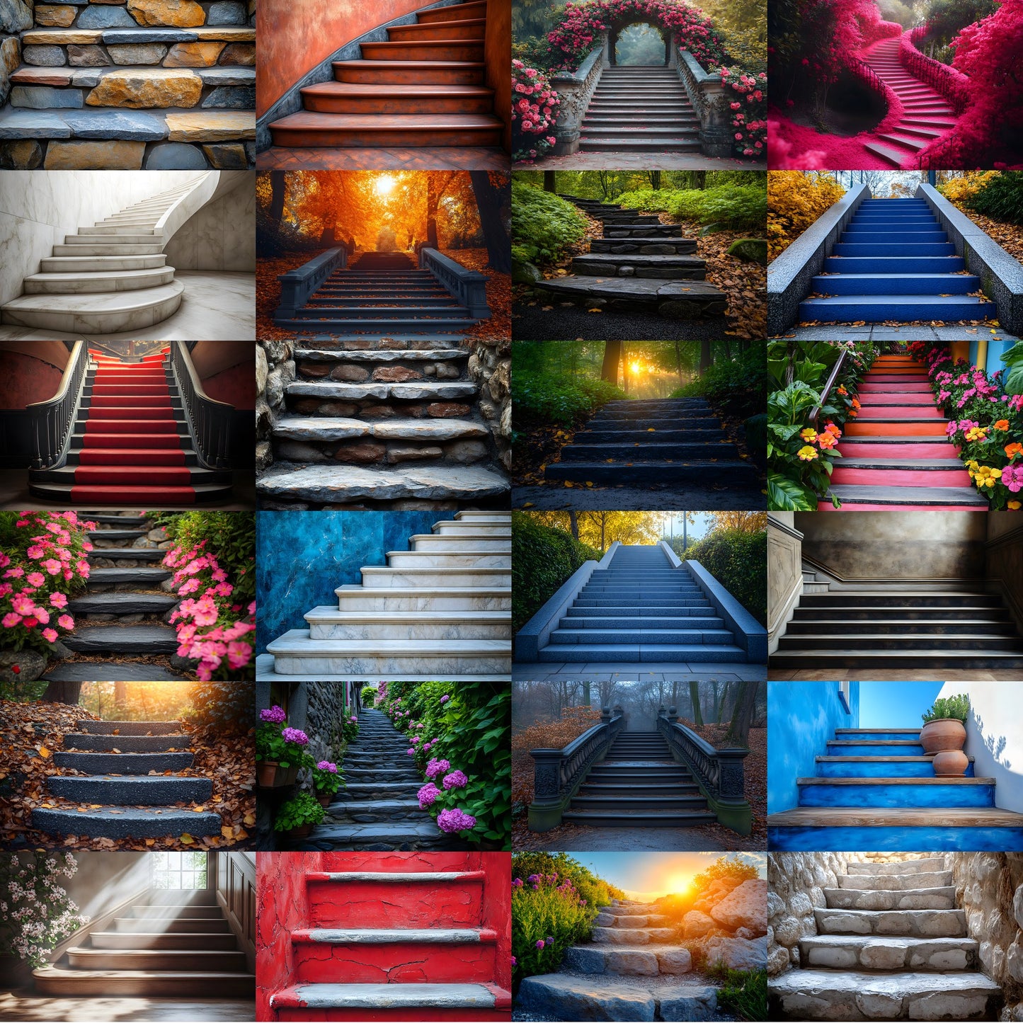 Staircase Digital Backdrop, Elegant Stairway Background, Photography Prop, Fantasy Stairway, Photo Overlay