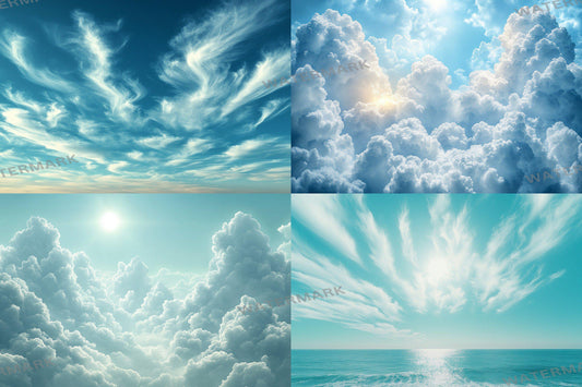 Clouds Backdrops, Sky Digital Backgrounds, Dreamy Scenes, Photography Overlays, Commercial Use, Cloud Backgrounds, Creative Photography