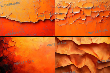 Orange Textured Ethereal Digital Backdrop, Fine Art Photography Background, Photography, Artistic Portrait, Dreamy Photo Overlays, JPEG