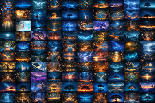 Starry Night Sky Backdrop: PNGs for Space Photo Editing, Celestial Photography Props, Galaxy Themed Digital Backdrops.