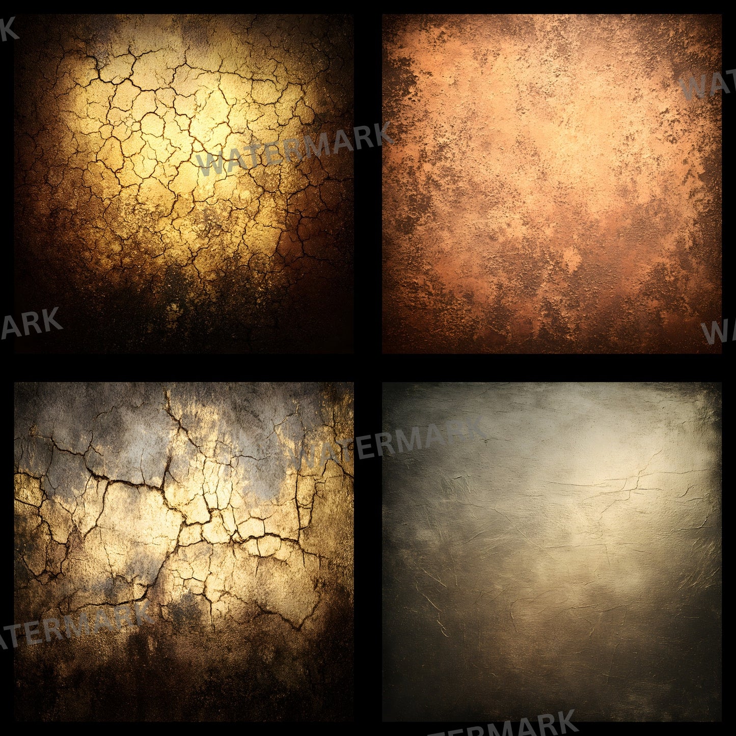 Bronze Shimmer Digital Backdrop, Metallic Texture Photography Background, Square Format Portrait Photo Booth Prop, Elegant Bronze Overlay for Composites