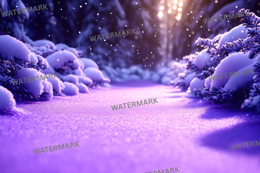 Gothic Purple Christmas Backdrop Set, Festive Holiday Backgrounds, Dark Winter Photography, Digital Download, Spooky Xmas Photo Booth