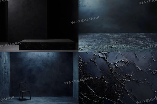Black Texture Backdrops | Dark Moody Backgrounds | Maternity Backdrop | Wedding Backdrop | Photoshop Overlay | Textured Digital Backdrop