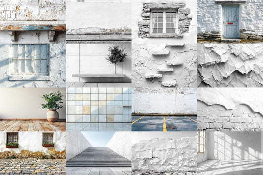 Textured White Wall Backdrop PNGs for Aesthetic Photography - 00x00px Perfect for Digital Artists Designers  Hobbyists