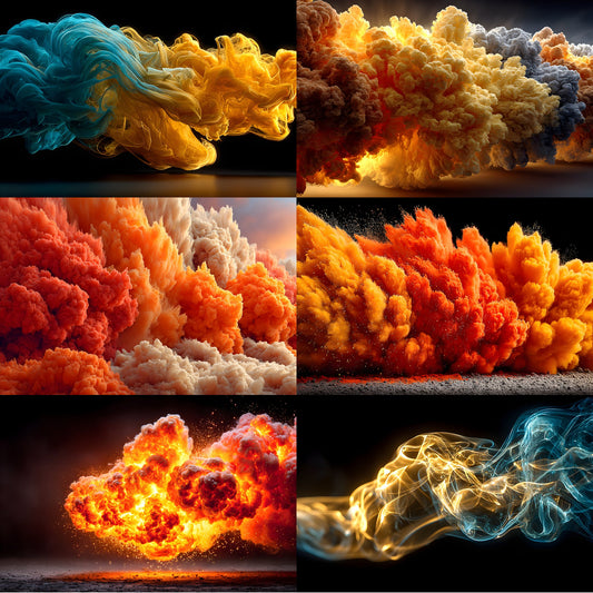 Orange Smoke Photography Backdrop, Abstract Texture Background for Portraits, Digital Download, Artistic Photo Overlay, Creative Design