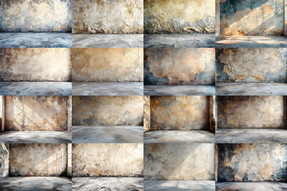 Warm Taupe Backdrops for Neutral Photography, Elegant Earth-Toned Digital Backgrounds, Minimalist Textured Event Decor Props