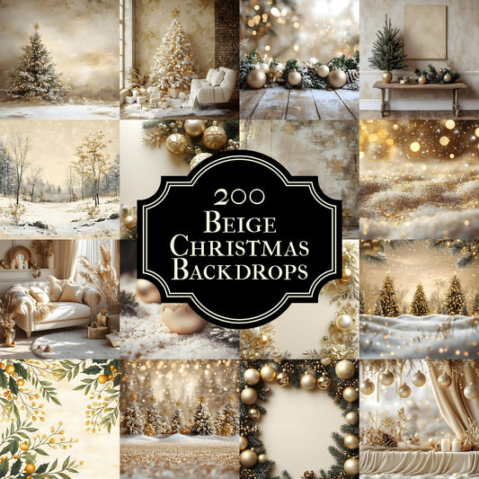 Christmas Backdrop, Digital Backdrop, Santa Christmas Backdrop For Kids Family, Festive Digital Download Christmas Background