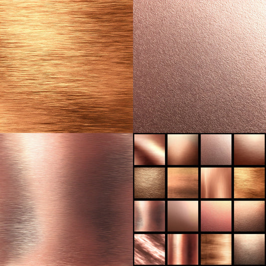Bronze Rose Shimmer Backdrop, Elegant Photography Background, Digital Download for Portraits, Wedding, and Event Photography, Square Format
